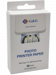 ZINK Paper pre G&G Photo Printer 50