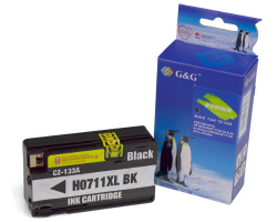 NP-H-0711XL BK (HP711 with chip with ink level) (PG)